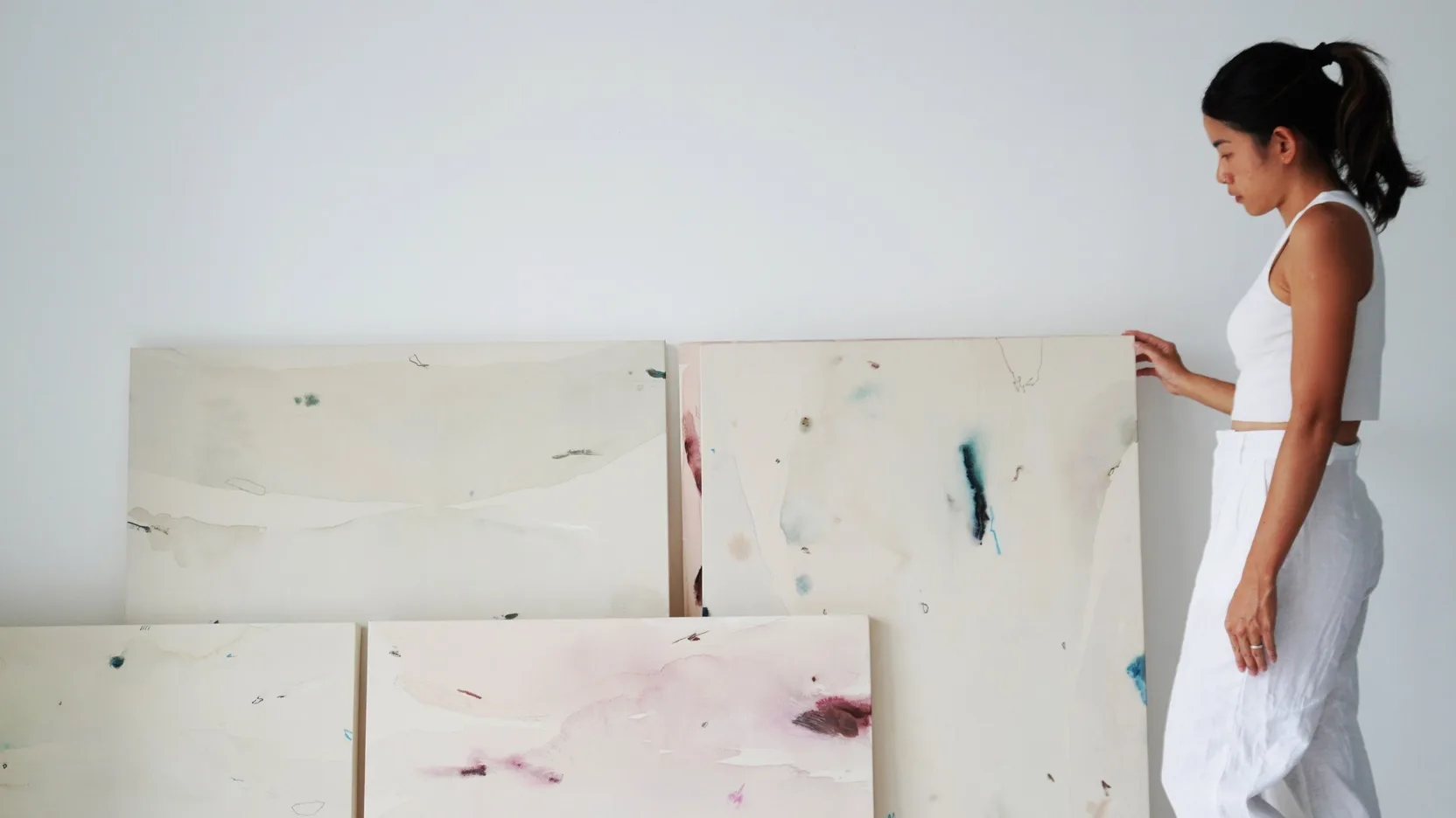 Lin Wong in her Bali studio
